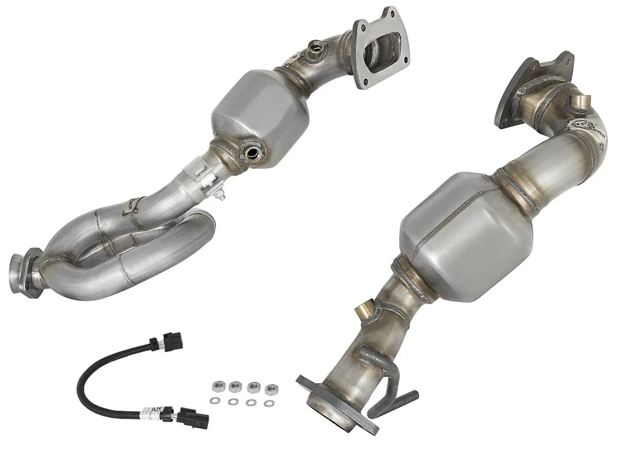 Afe: Twisted Steel Down-Pipe Loop Relocation Pipe 2" 409 Stainless Steel (Street Series) Jeep Wrangler (Jk) 12-18 V6-3.6L 1