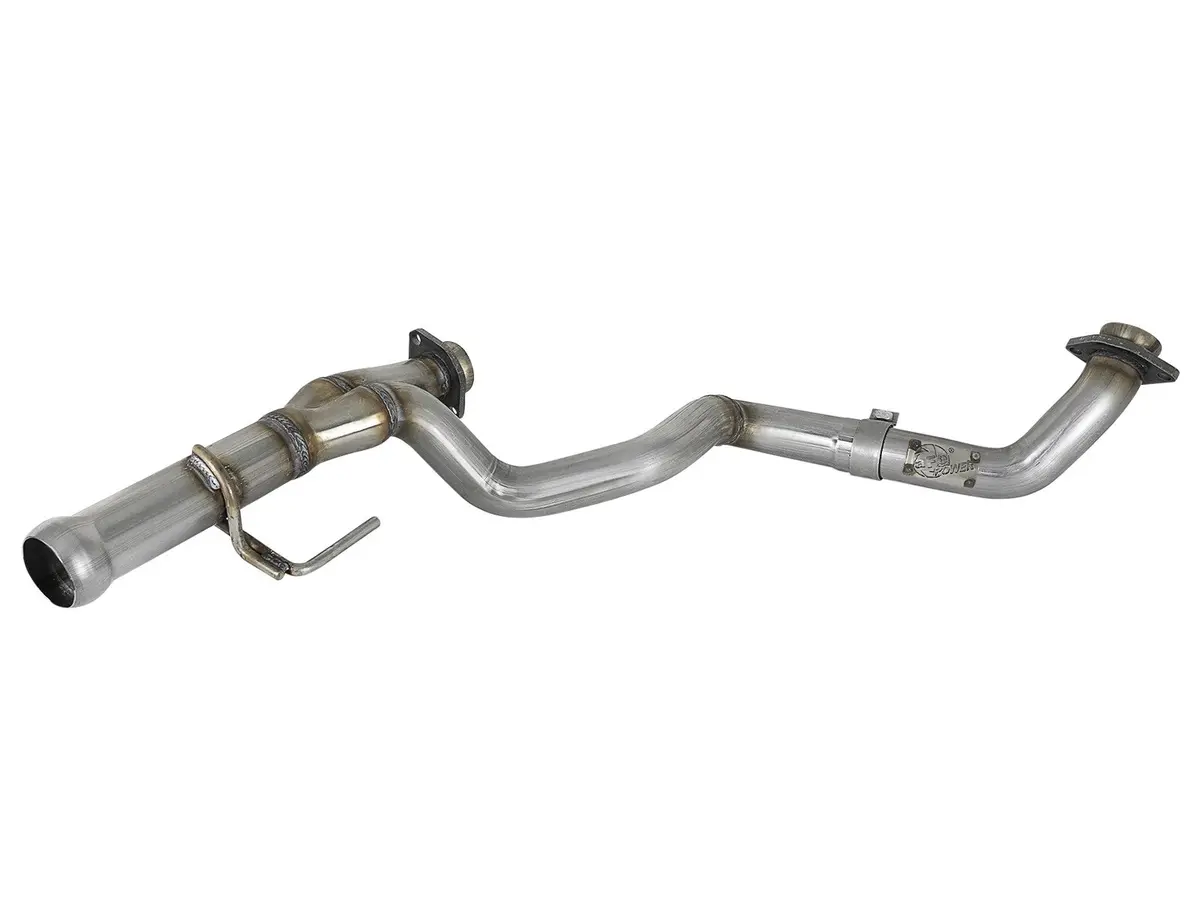 Afe: Twisted Steel Y-Pipe 2-1/4" 409 Stainless Steel Exhaust System 18-20 Jeep Wrangler (Jl) / 2020 Gladiator (Jt) V6-3.6L 1