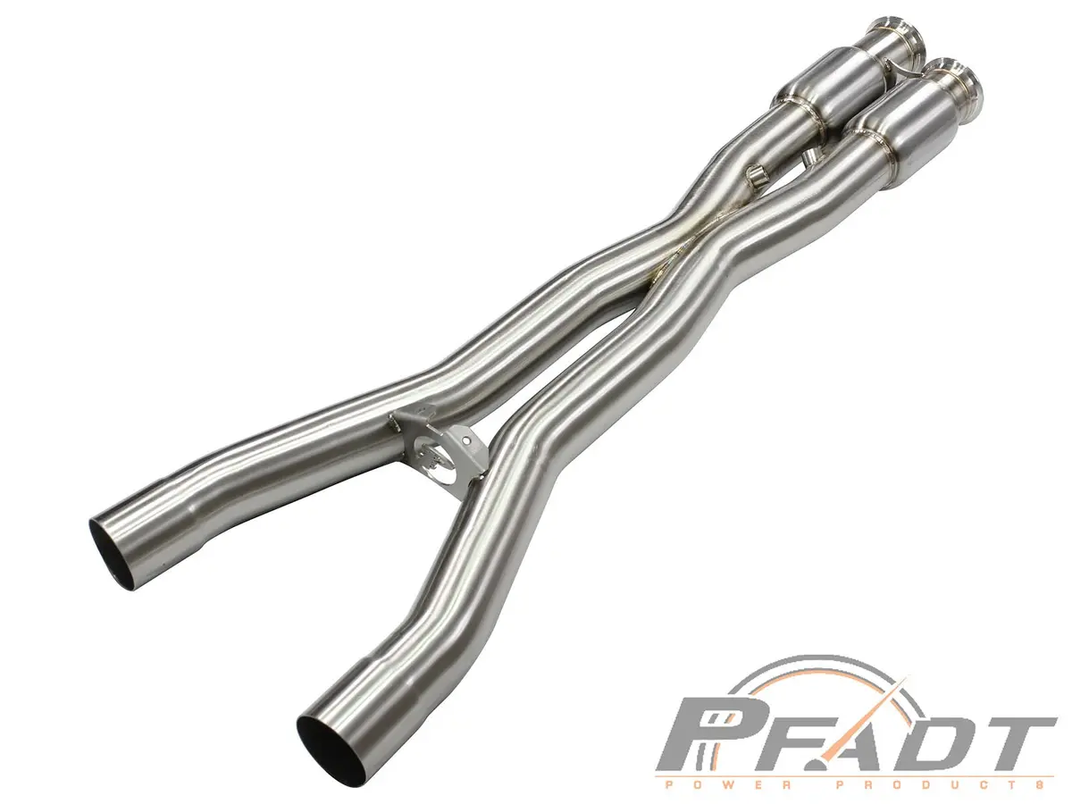 Afe: Pfadt Series X-Pipe; Street Series Chevrolet Corvette Z06/Zr1 (C6) 06-13 V8-6.2L/7.0L (Ls9/Ls7) 1