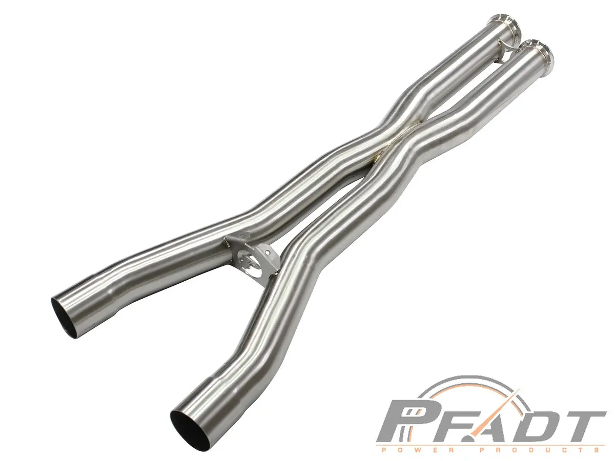 Afe: Pfadt Series X-Pipe; Race Series Chevrolet Corvette Z06/Zr1 (C6) 06-13 V8-6.2L/7.0L (Ls9/Ls7) 1