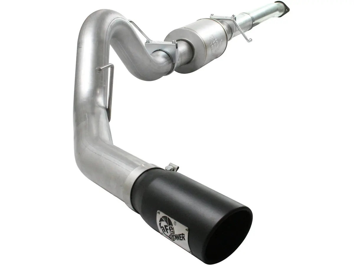 Afe: Atlas 4" Aluminized Steel Cat-Back Exhaust System Ford F-150 11-14 V6-3.5L (Tt) 1
