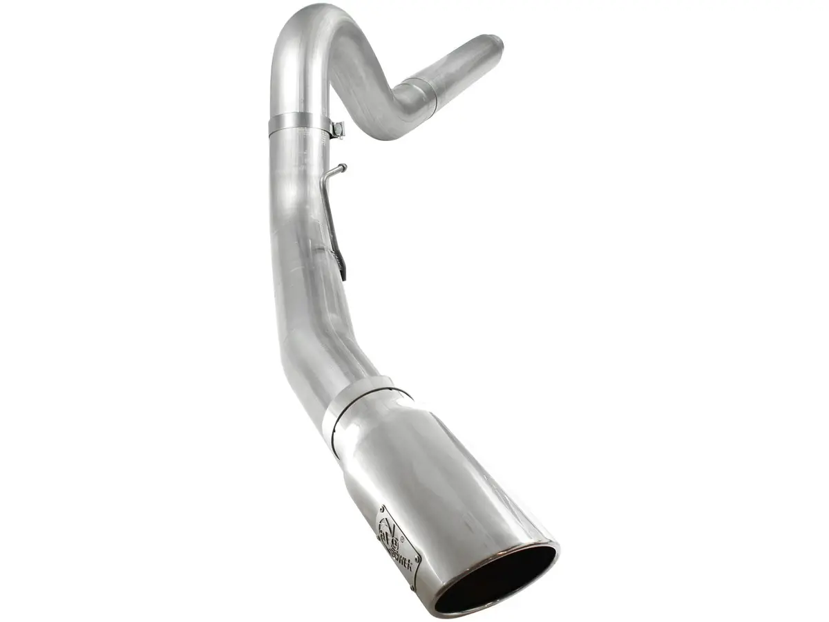 Afe: Atlas 5" Aluminized Steel Dpf-Back Exhaust System Ford Diesel Trucks 08-10 V8-6.4L (Td) 1