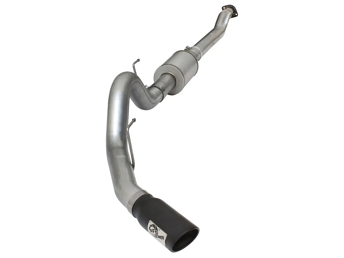Afe: Atlas 4" Aluminized Steel Cat-Back Exhaust System Ford F-150 15-19 V6-2.7L/3.5L (Tt) 1