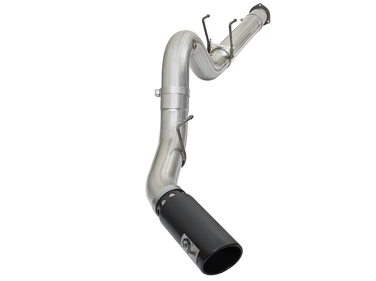 Afe: Atlas 5" Aluminized Steel Dpf-Back Exhaust System Ford Diesel Trucks 17-19 V8-6.7L (Td) 1
