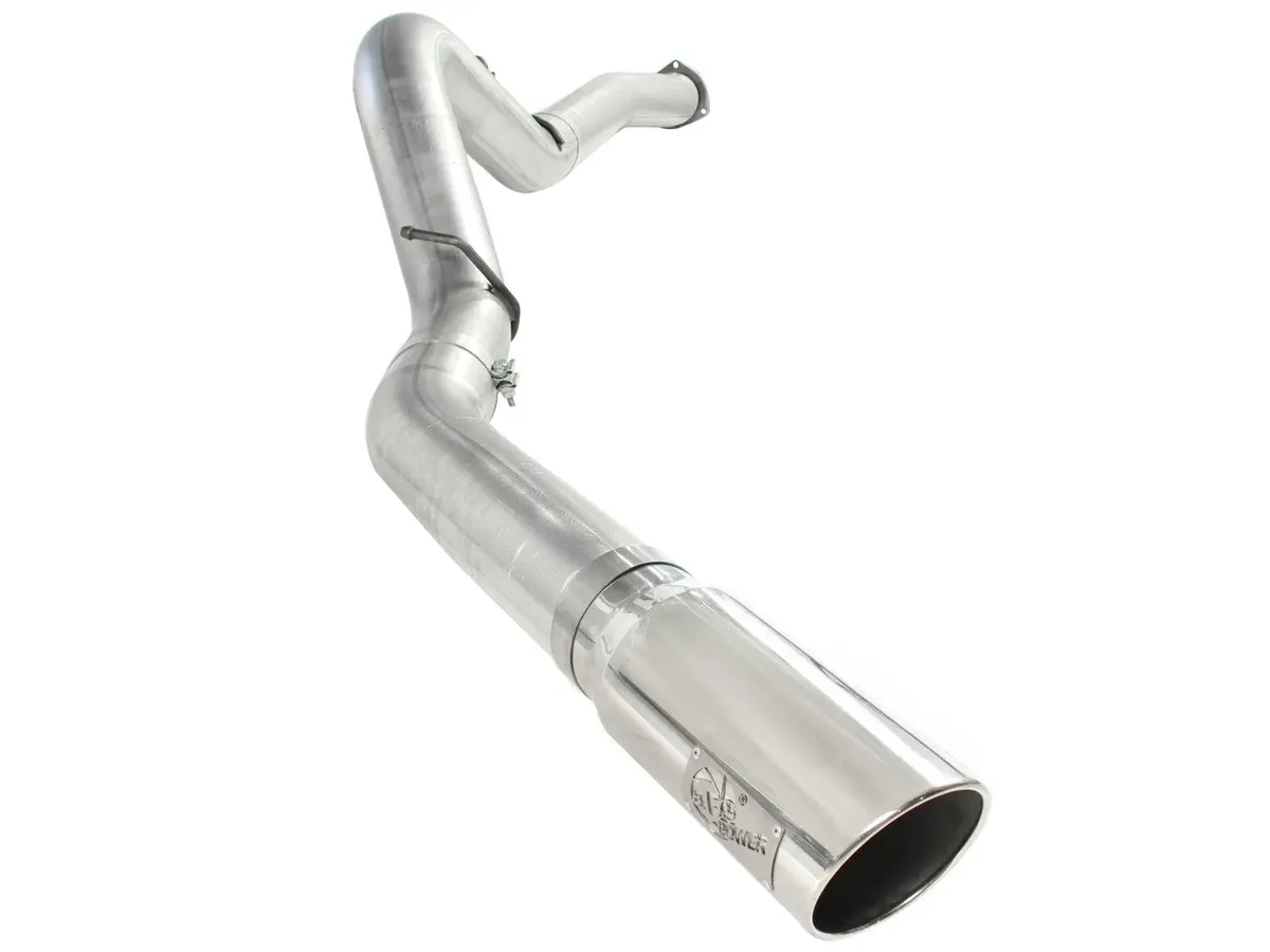 Afe: Atlas 5" Aluminized Steel Dpf-Back Exhaust System Gm Diesel Trucks 07.5-10 V8-6.6L (Td) Lmm 1