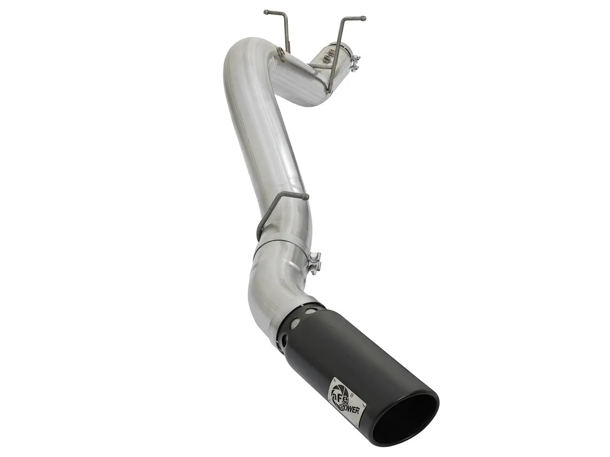 Afe: Atlas 5" Aluminized Steel Dpf-Back Exhaust System Gm Diesel Trucks 17-19 V8-6.6L (Td) L5p 1