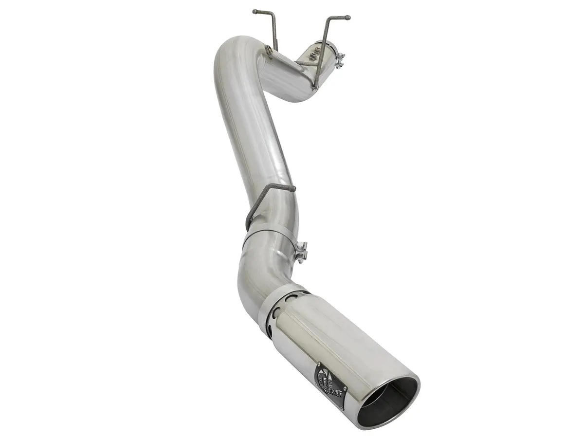 Afe: Atlas 5" Aluminized Steel Dpf-Back Exhaust System Gm Diesel Trucks 17-19 V8-6.6L (Td) L5p 1