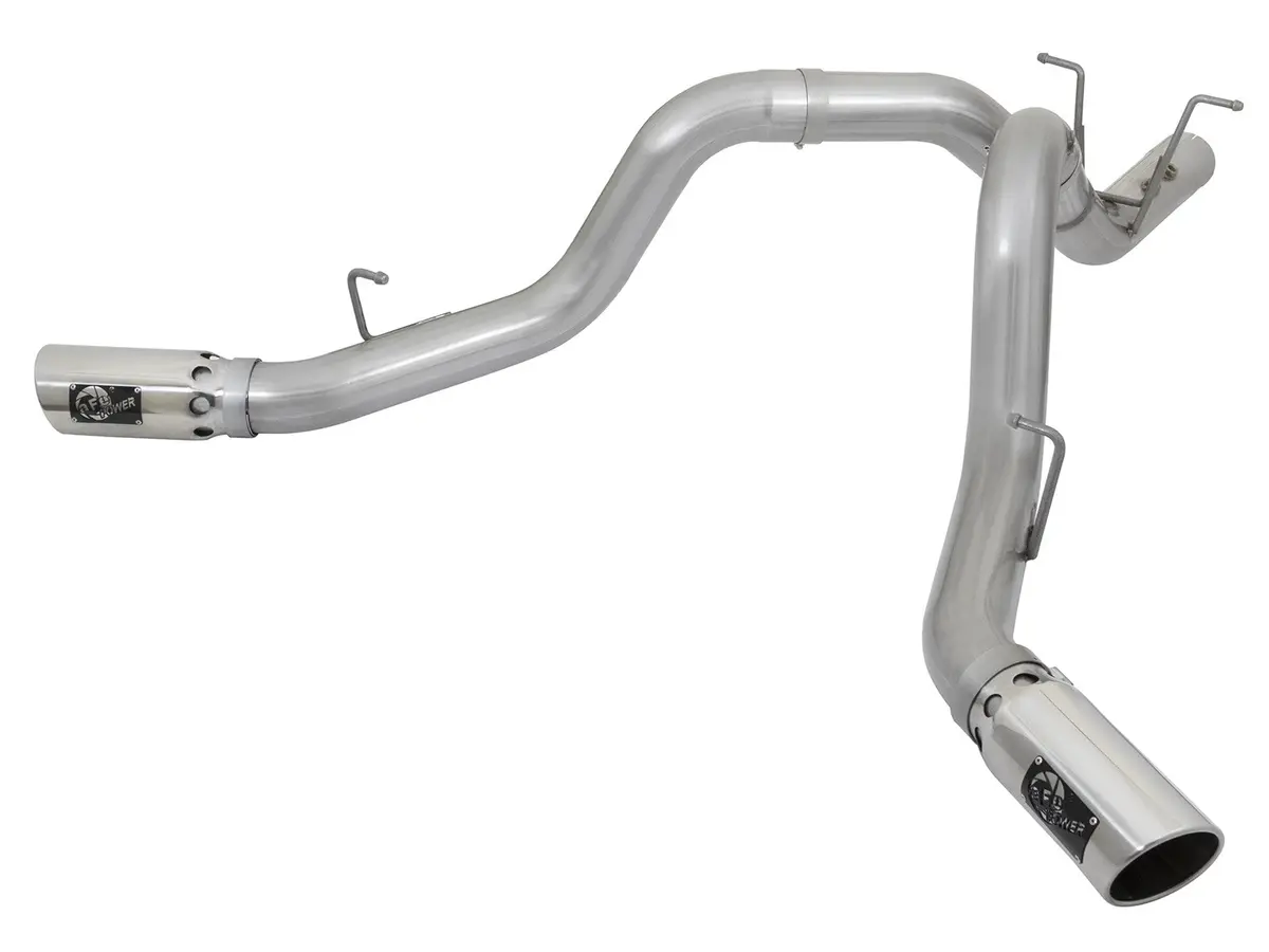 Afe: Atlas 4" Aluminized Steel Dpf-Back Exhaust System 	 Gm Diesel Trucks 17-19 V8-6.6L (Td) L5p 1