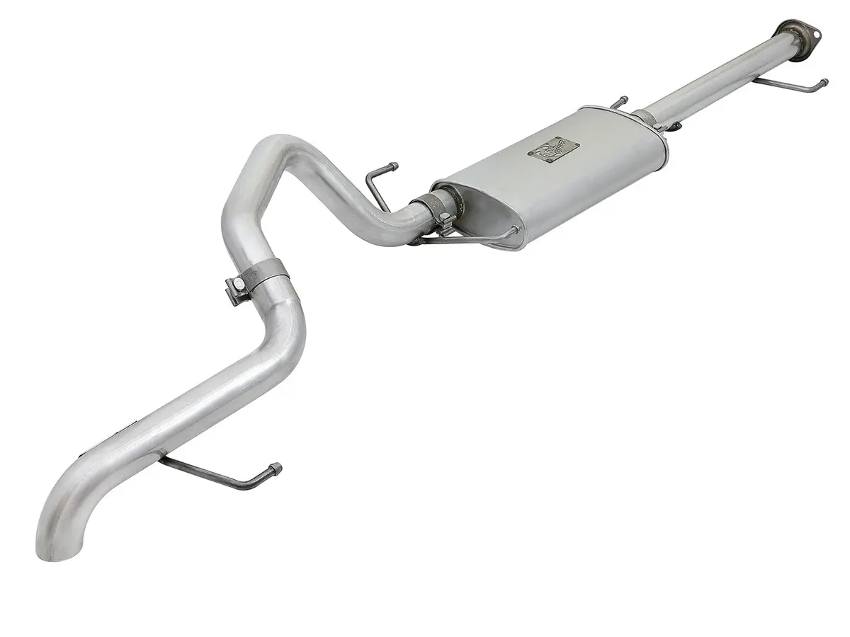 Afe: Scorpion 2-1/2" Aluminized Steel Cat-Back Exhaust System Toyota Fj Cruiser 07-17 V6-4.0L 1