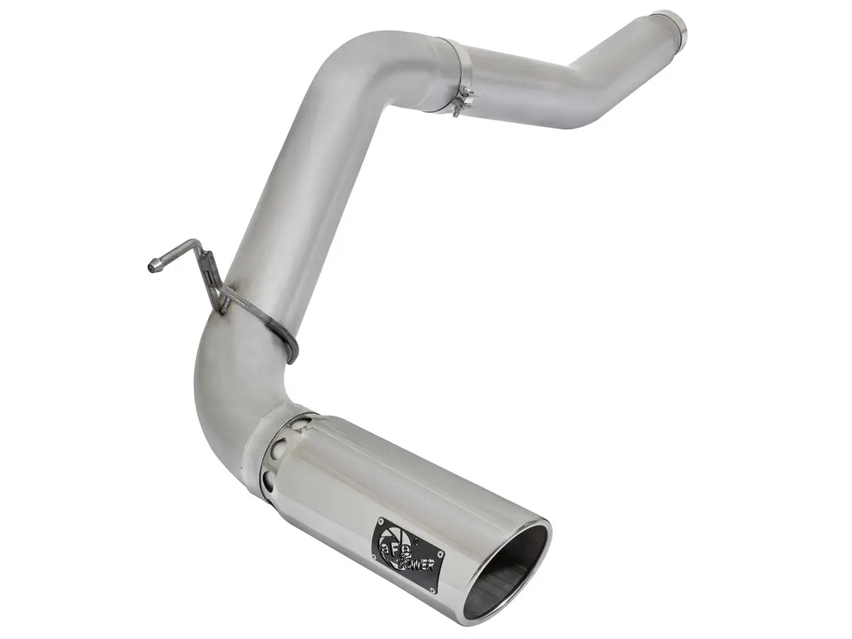 Afe: Large Bore-Hd 5" Dpf-Back Stainless Steel Exhaust System W/ Polished Tip Nissan Titan Xd 16-19 V8-5.0L (Td) 1