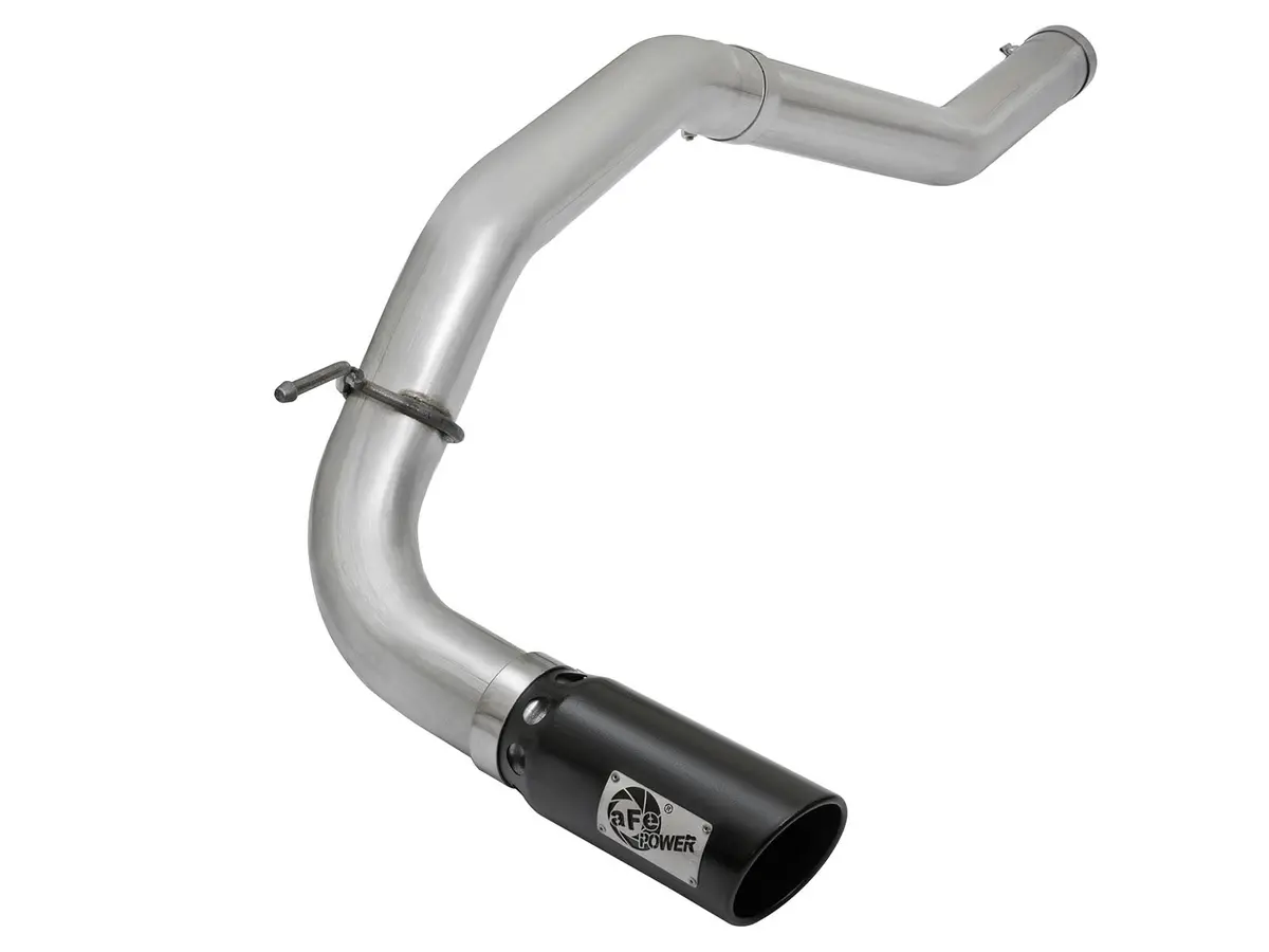 Afe: Large Bore-Hd 4" Dpf-Back Stainless Steel Exhaust System W/ Black Tip Nissan Titan Xd 16-19 V8-5.0L (Td) 1
