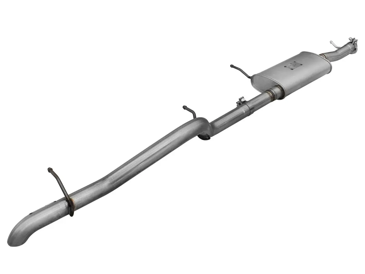 Afe: Scorpion 2-1/2" Aluminized Steel Cat-Back Exhaust System Jeep Wrangler (Jk) 07-18 V6-3.8L/3.6L (4-Door) 1