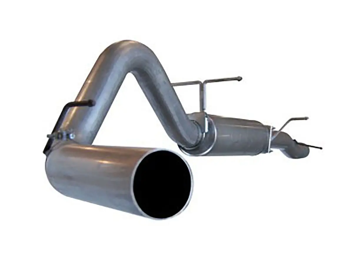 Afe: Large Bore-Hd 4" 409 Stainless Steel Cat-Back Exhaust System Ford Diesel Trucks 03-07 V8-6.0L (Td) 1