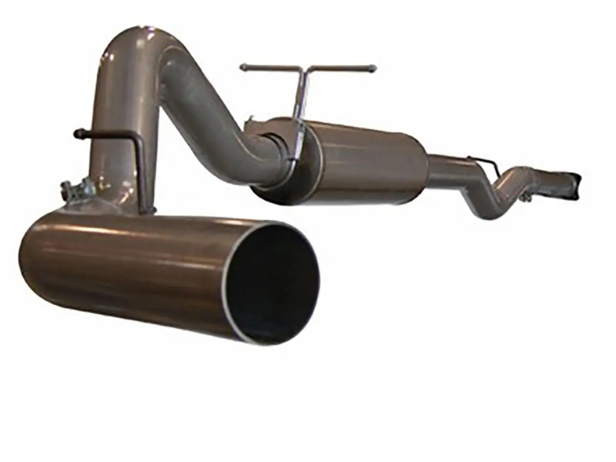 Afe: Large Bore-Hd 4" 409 Stainless Steel Cat-Back Exhaust System Gm Diesel Trucks 01-05 V8-6.6L (Td) Lb7/Lly 1