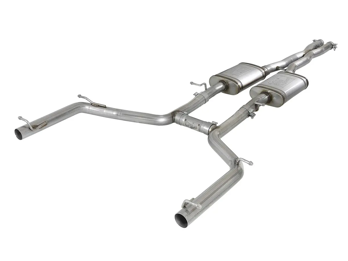Afe: Mach Force-Xp 2-1/2" 304 Stainless Steel Cat-Back Exhaust System Dodge Challenger Sxt/Gt 15-19 V6-3.6L 1