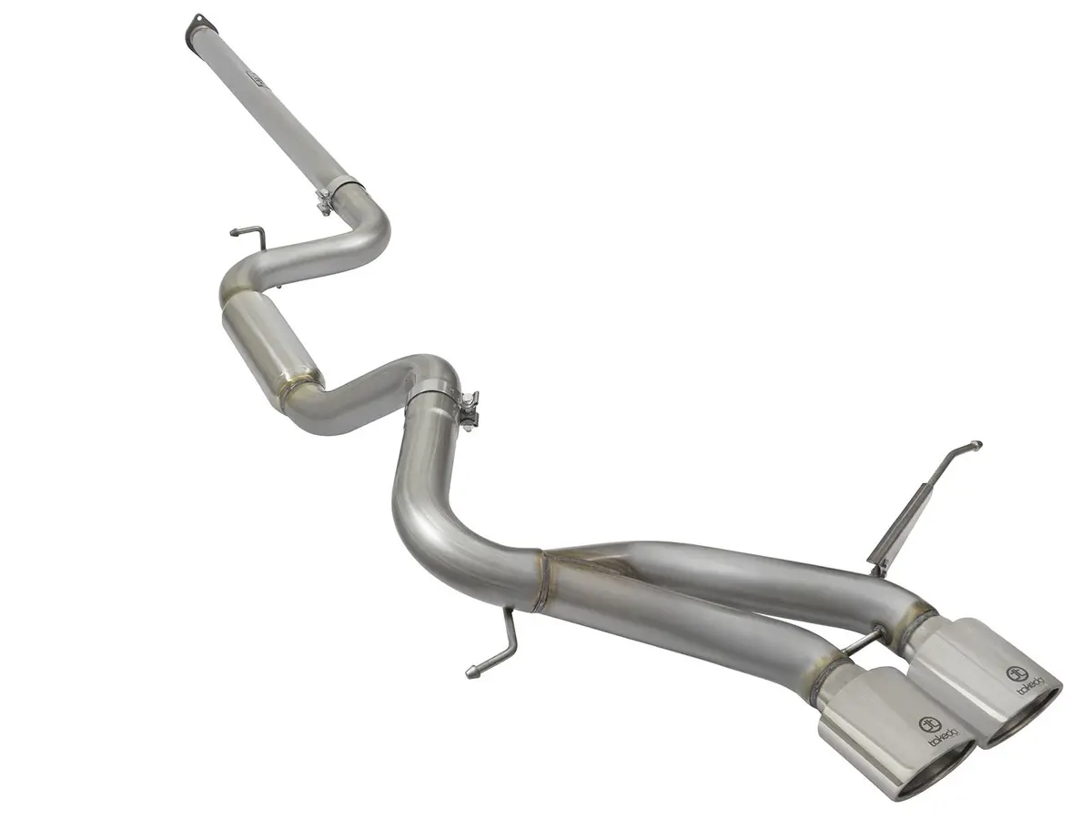 Afe: Takeda 3" 304 Stainless Steel Cat-Back Exhaust System Ford Focus St 13-18 I4-2.0L (T) Ecoboost 1