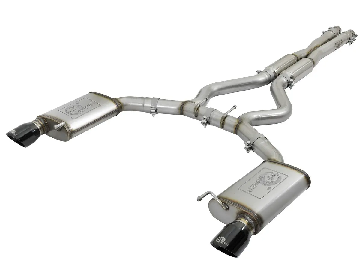 Afe: Mach Force-Xp 3" Sport Toned Cat-Back Exhaust System Ford Mustang 15-17 V8-5.0L 1