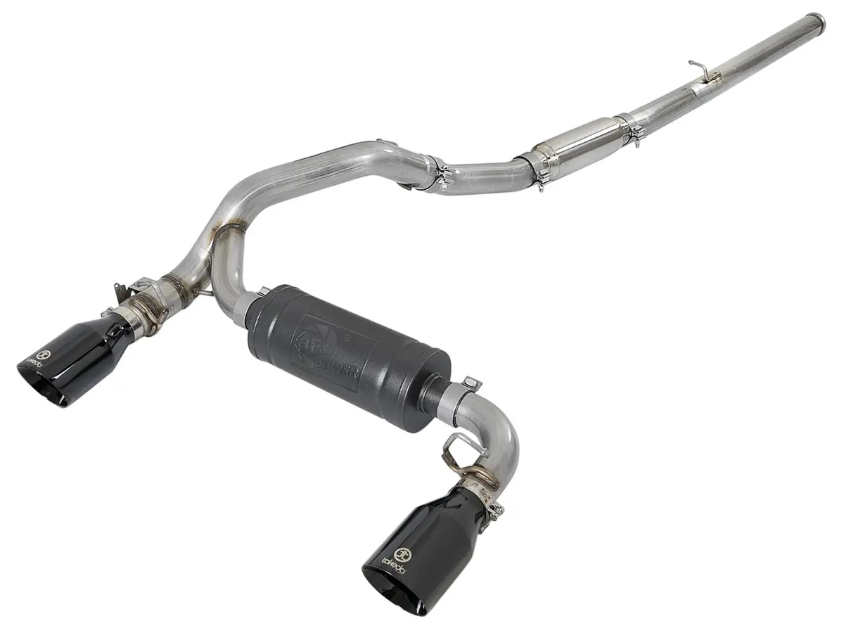 Afe: Takeda 3" 304 Stainless Steel Cat-Back Exhaust System Ford Focus Rs 16-18 I4-2.3L (T) 1