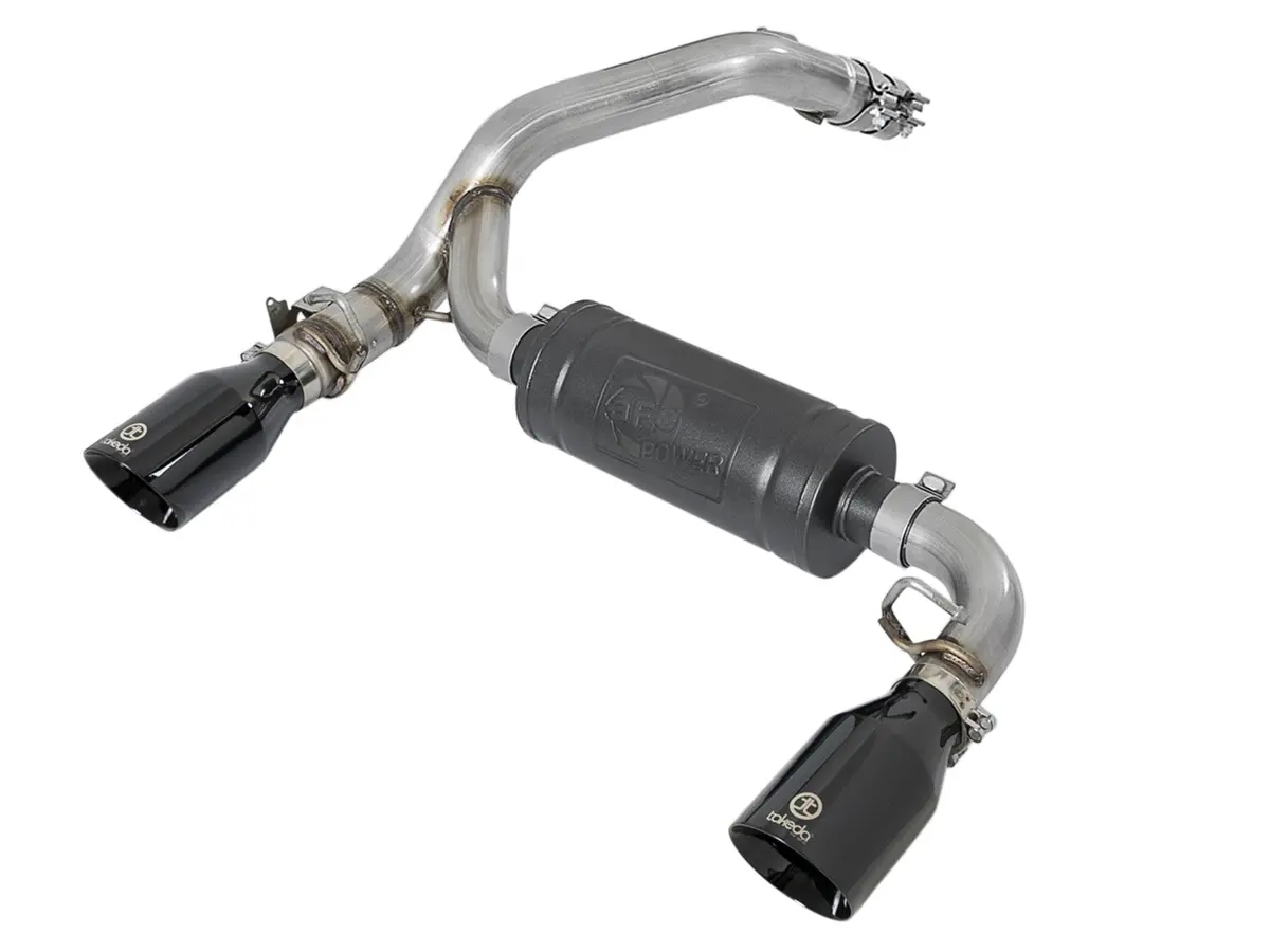 Afe: Takeda 3" 304 Stainless Steel Axle-Back Exhaust System Ford Focus Rs 16-18 I4-2.3L (T) 1