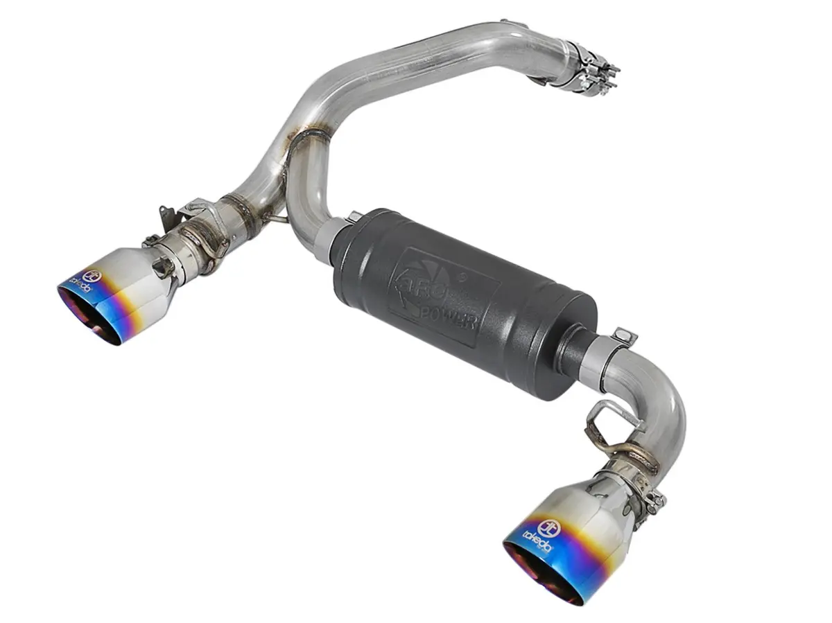 Afe: Takeda 3" 304 Stainless Steel Axle-Back Exhaust System Ford Focus Rs 16-18 I4-2.3L (T) 1
