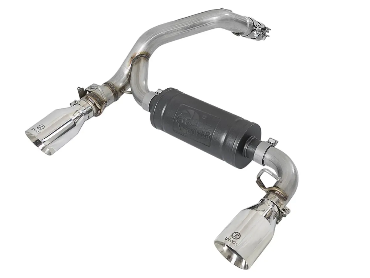 Afe: Takeda 3" 304 Stainless Steel Axle-Back Exhaust System Ford Focus Rs 16-18 I4-2.3L (T) 1