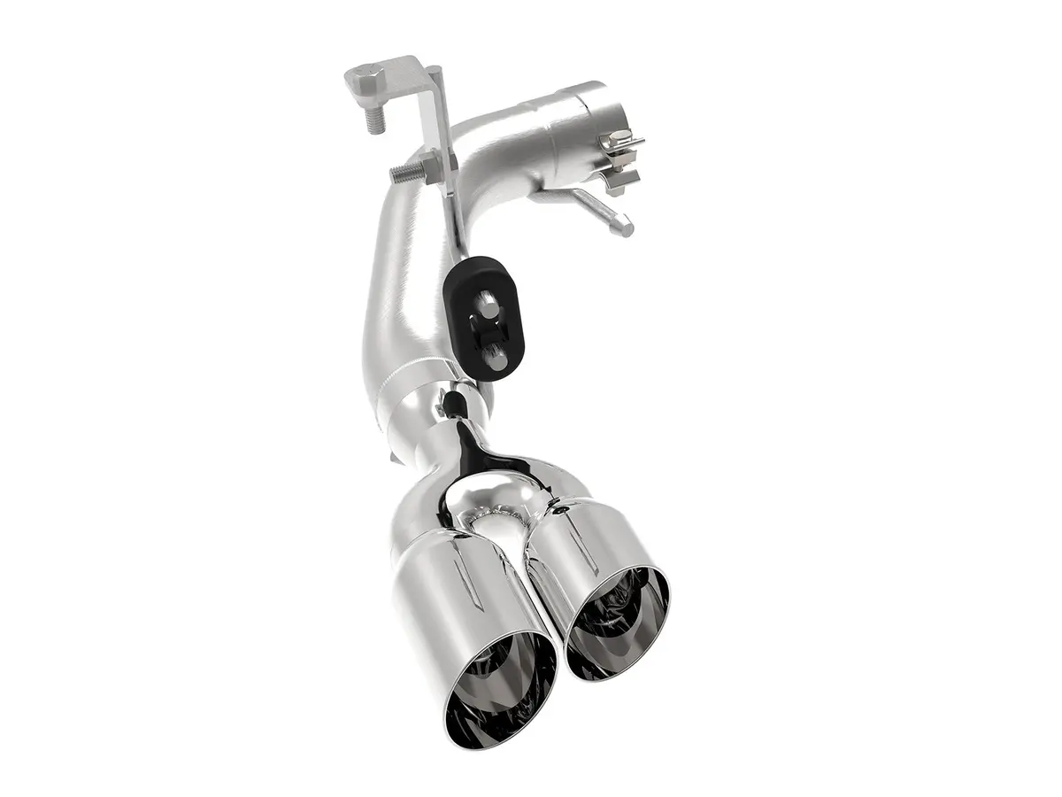 Afe: Rebel Series 3" 304 Stainless Steel Muffler Delete Exhaust System Ford Ranger 2019 L4-2.3L (T) 1