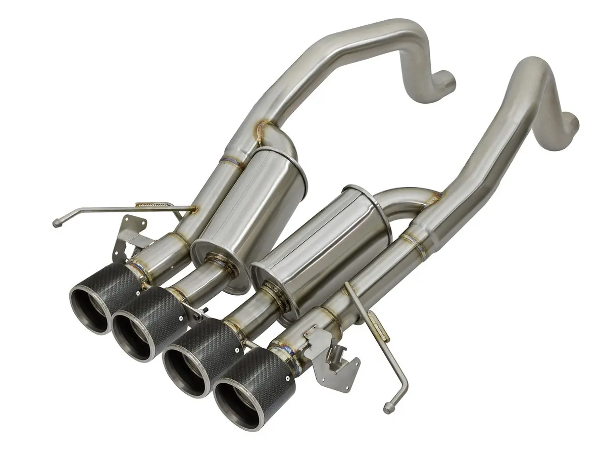 Afe: Mach Force-Xp 3" To 2-1/2" 304 Stainless Steel Axle-Back Exhaust System Chevrolet Corvette Z06 (C7) 15-19 V8-6.2L (Sc) 1