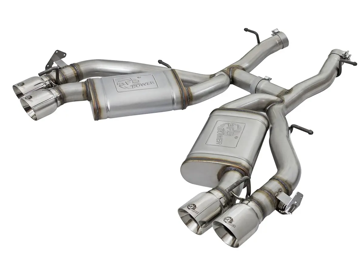 Afe: Mach Force-Xp 3" 304 Stainless Steel Axle-Back Exhaust System Chevrolet Camaro Ss 16-19 V8-6.2L M/T 1