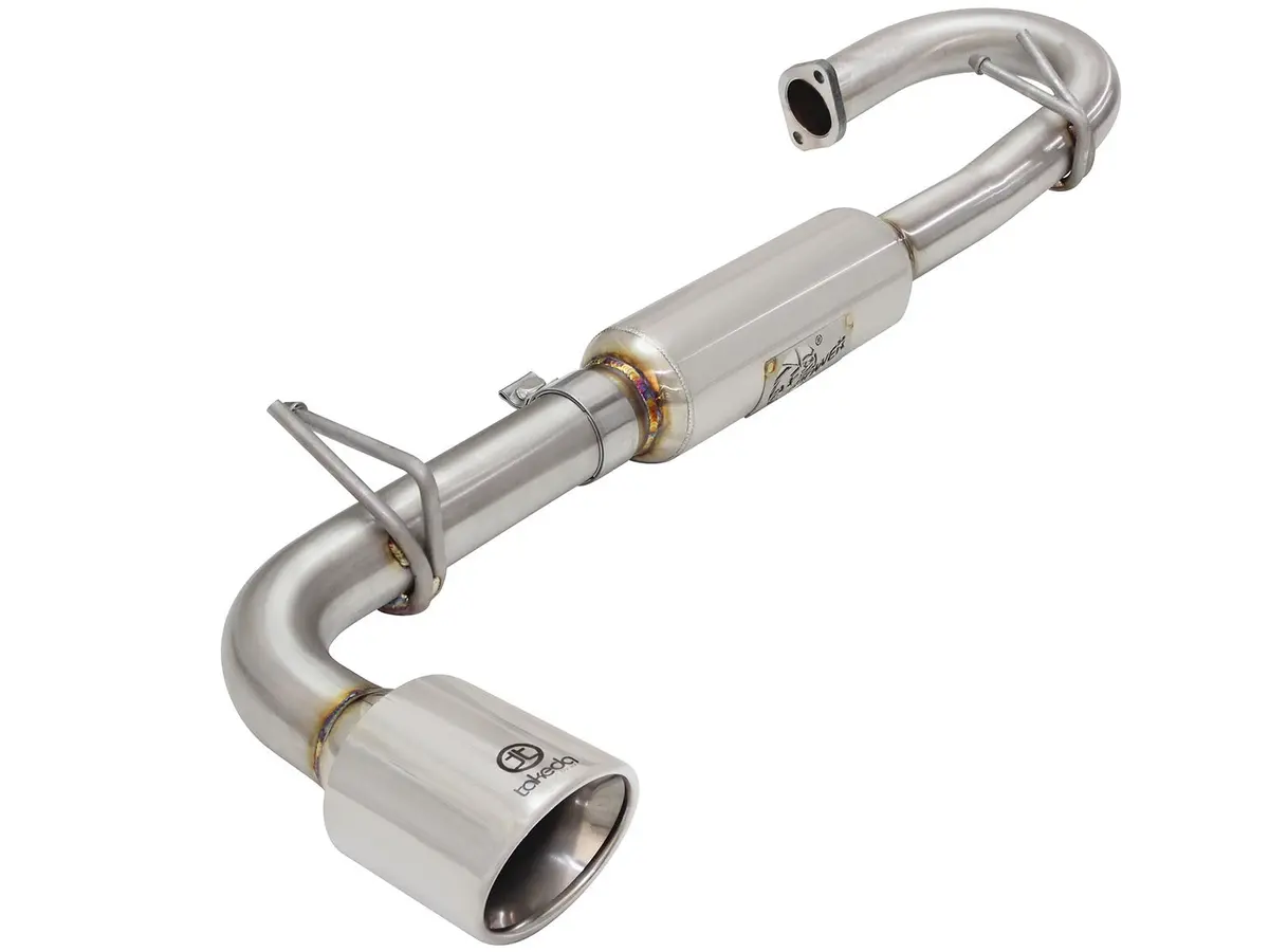 Afe: Takeda 2-1/4 To 2-1/2" 304 Stainless Steel Axle-Back Exhaust System Scion Tc 11-16 L4-2.5L 1