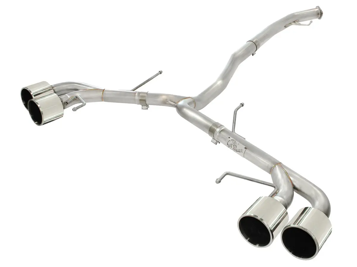 Afe: Takeda 3" To 2-1/2" 304 Stainless Steel Cat-Back Exhaust System Nissan Gt-R (R35) 09-19 V6-3.8L (Tt) 1