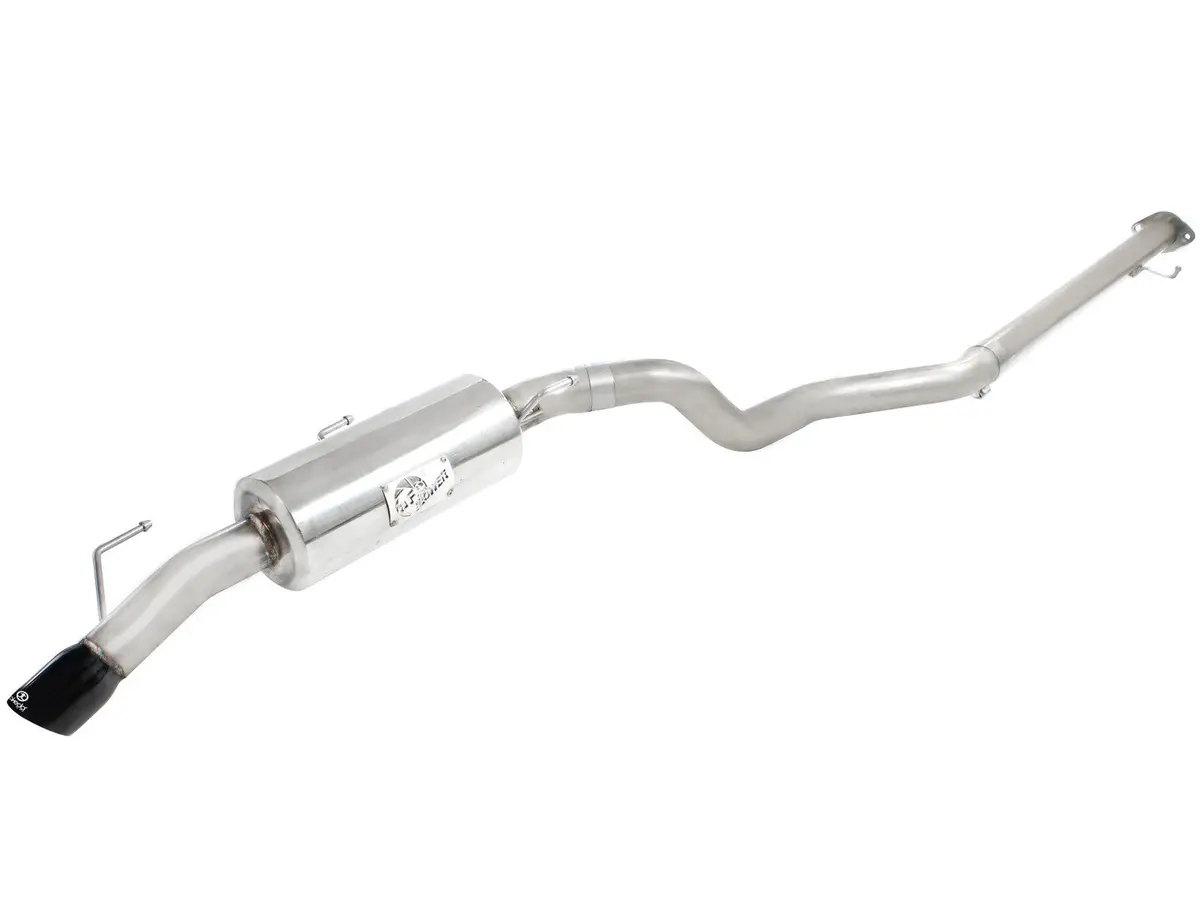 Afe: Takeda 2-1/2" 304 Stainless Steel Cat-Back Exhaust System 	 Nissan Juke 11-14 I4-1.6L (T) 1