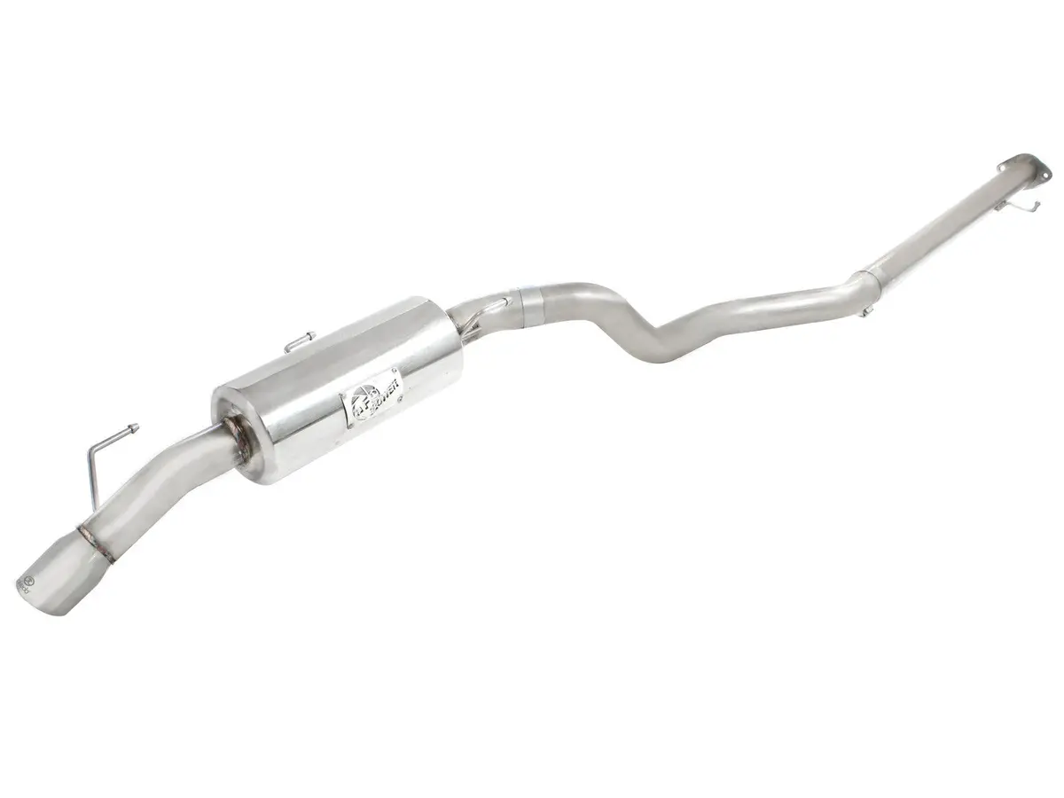 Afe: Takeda 2-1/2" 304 Stainless Steel Cat-Back Exhaust System Nissan Juke 11-14 I4-1.6L (T) 1