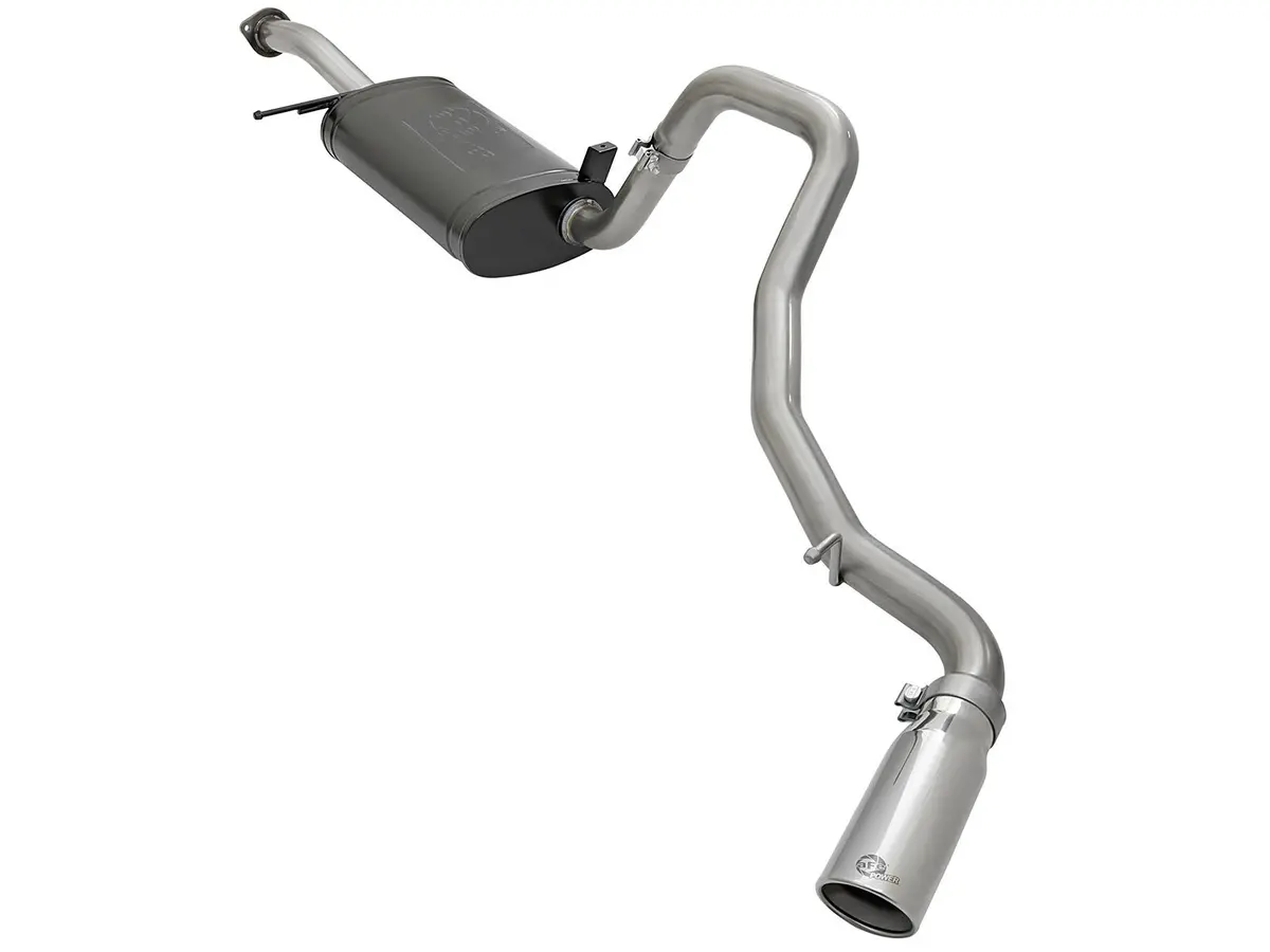 Afe: Mach Force-Xp 2-1/2" 304 Stainless Steel Cat-Back Exhaust System Nissan Patrol (Y61) 01-19 I6-4.8L (4-Door) 1