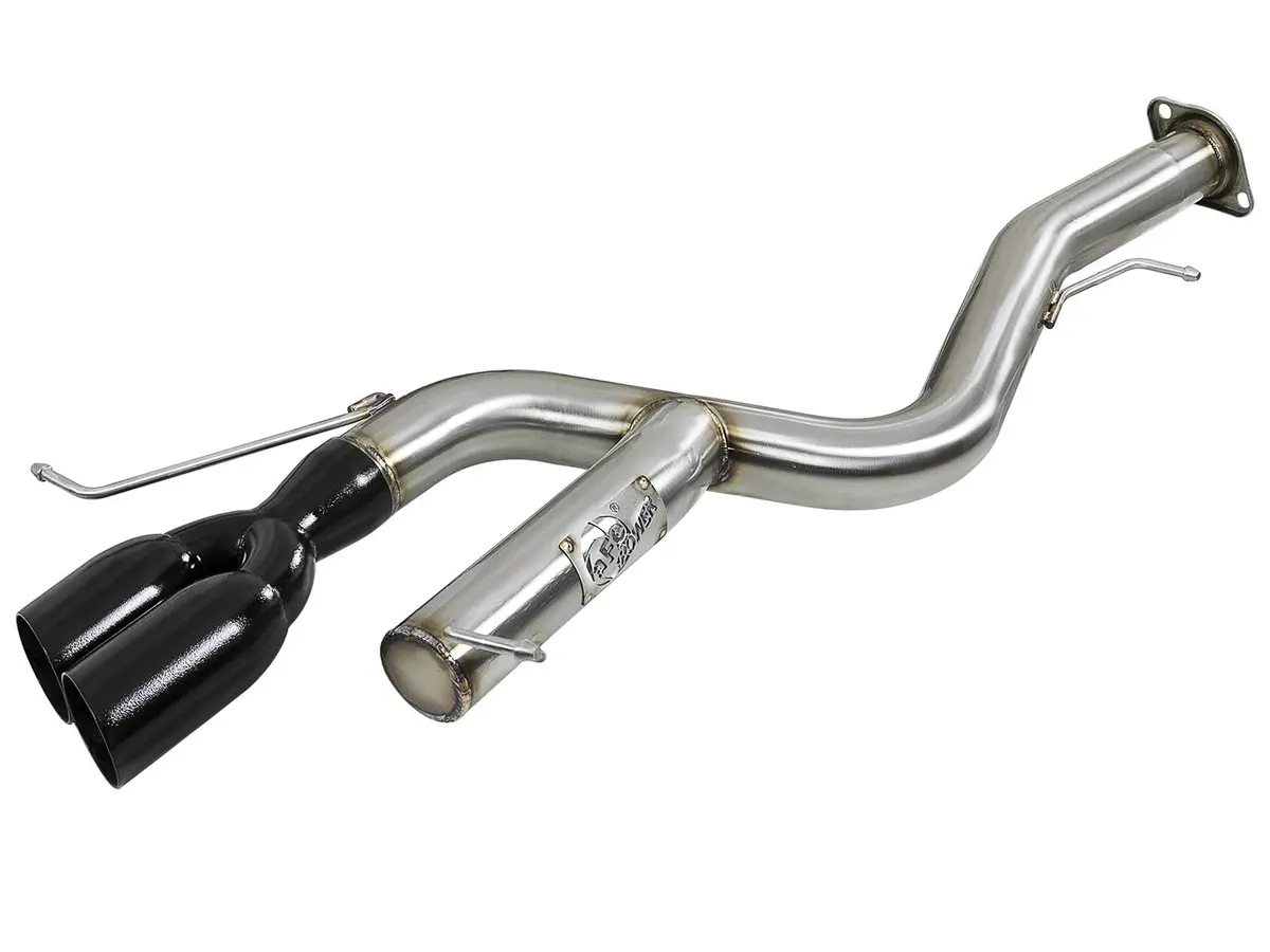 Afe: Mach Force-Xp 3" 304 Stainless Steel Axle-Back Exhaust System Bmw 135I (E82/E88) 08-13 L6-3.0L N54/N55 1