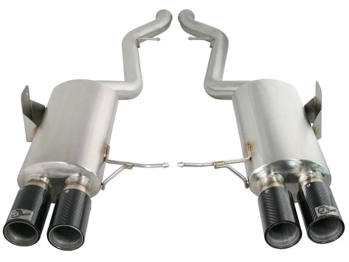 Afe: Mach Force-Xp 2-1/2" 304 Stainless Steel Cat-Back Exhaust System Bmw M3 (E90) 08-13 V8-4.0L (S65) 1