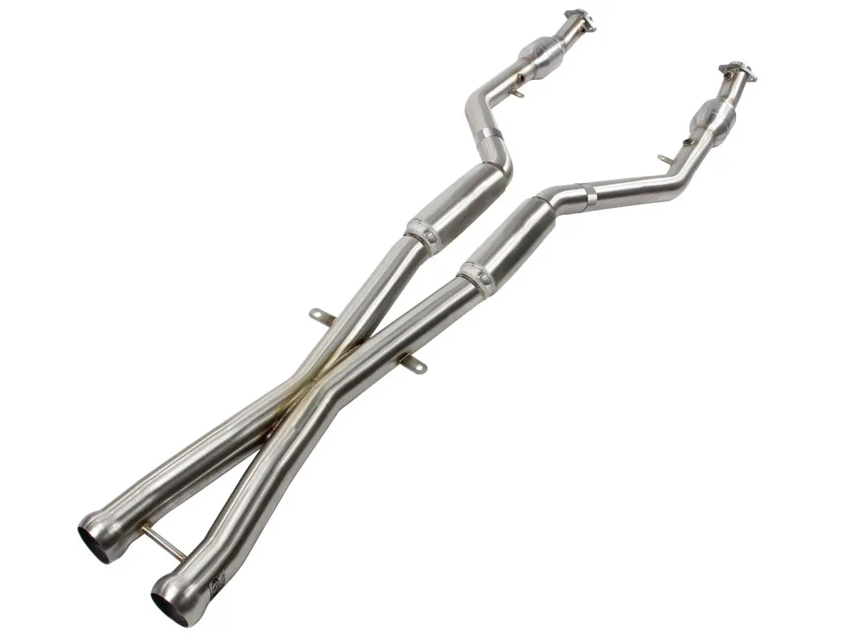 Afe: Mach Force-Xp 2-1/2" 304 Stainless Steel Race Pipe W/ Resonators Bmw M3 (E90/E92/E93) 08-13 V8-4.0L (S65) 1