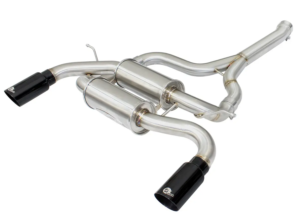 Afe: Mach Force-Xp 2-1/2" 304 Stainless Steel Axle-Back Exhaust System Bmw 335I (F30) 12-15 L6-3.0L (T) N55 1