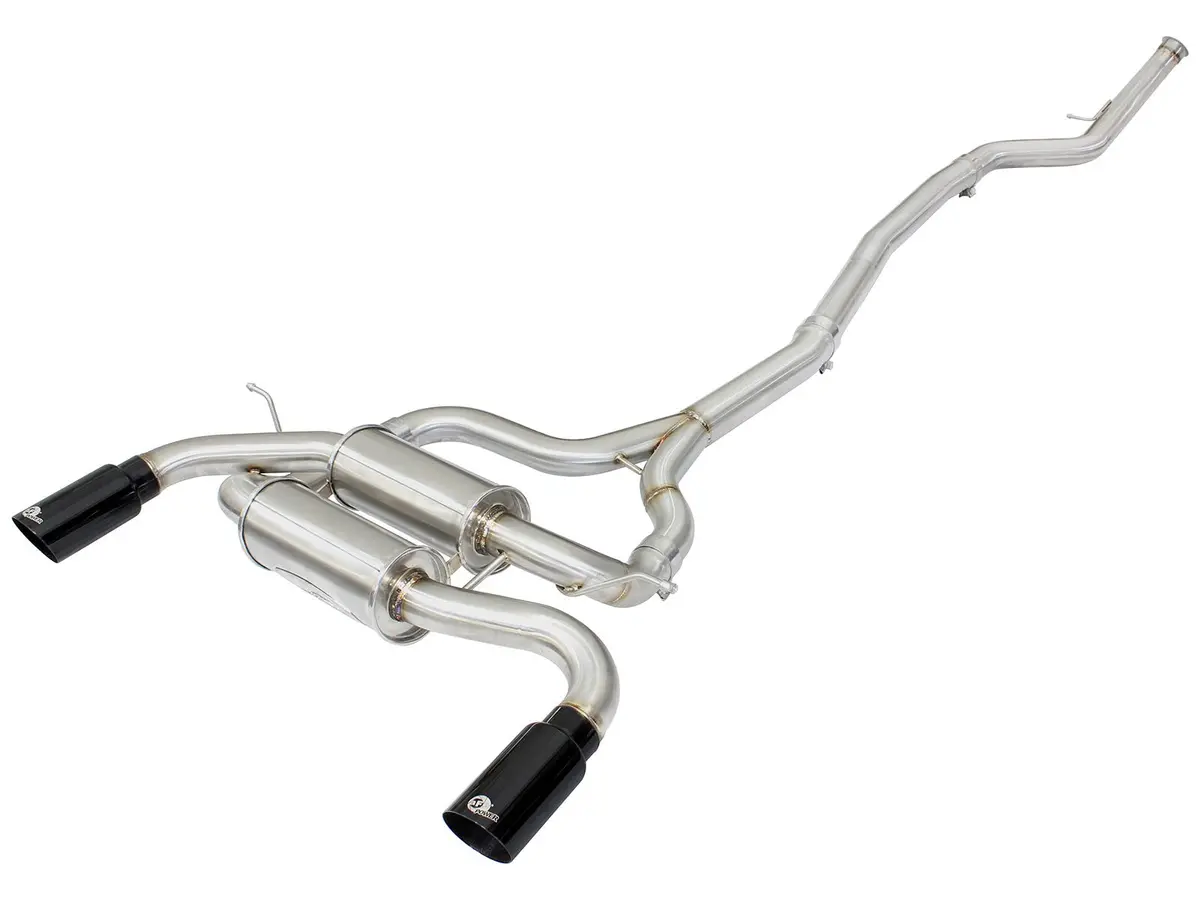Afe: Mach Force-Xp 2-1/2" 304 Stainless Steel Cat-Back Exhaust System Bmw 335I (F30) 12-15 L6-3.0L (T) N55 1