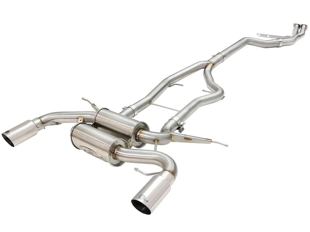 Afe: Mach Force-Xp 3" To 2-1/2" 304 Stainless Steel Cat-Back Exhaust System Bmw 335I (E90/E92) 11-13 L6-3.0L (T) N55 1
