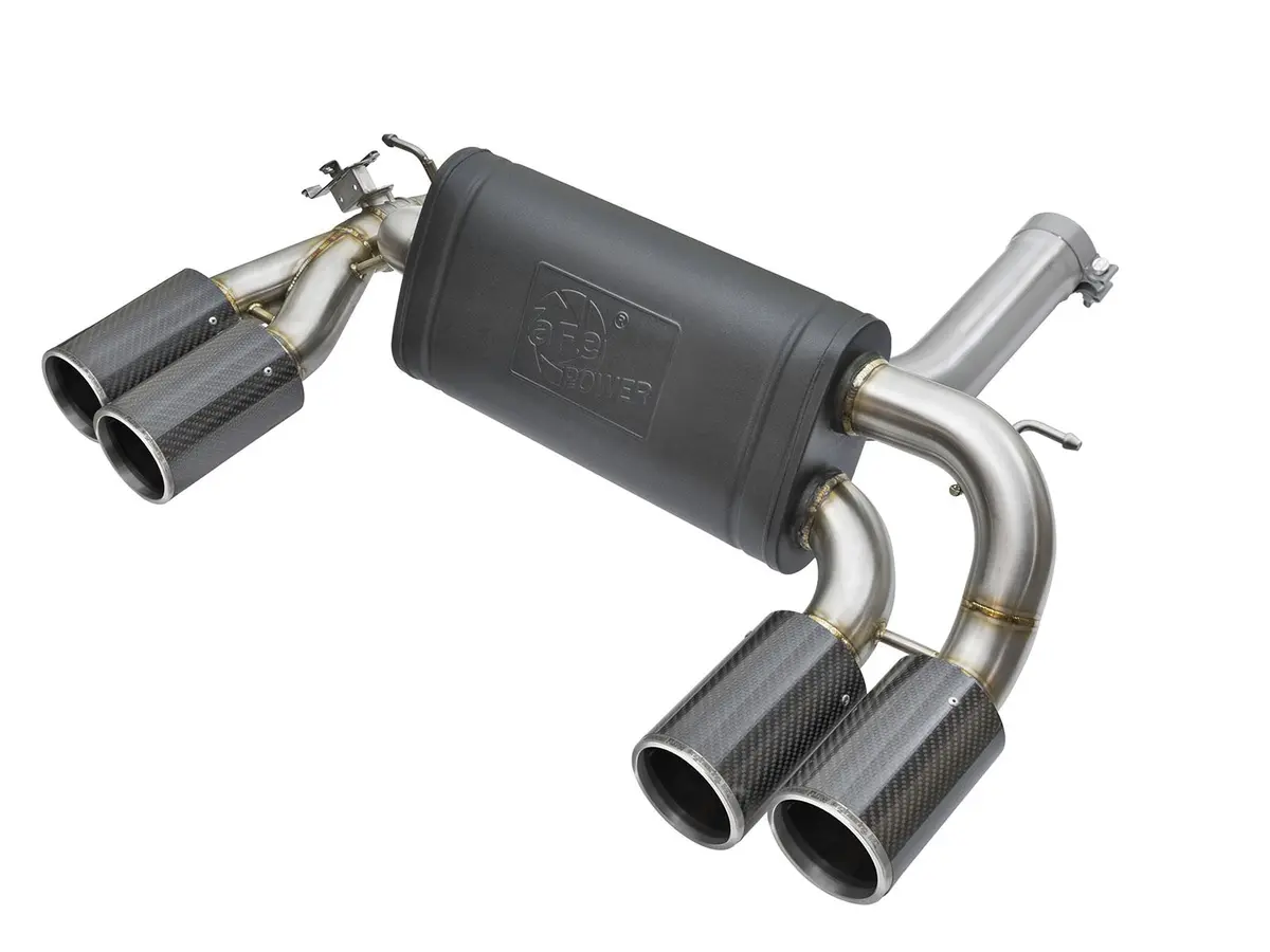 Afe: Mach Force-Xp 3" To 2-1/2" 304 Stainless Steel Axle-Back Exhaust System Bmw M2 (F87) 16-18 L6-3.0L (T) N55 1