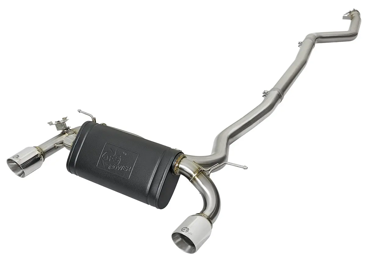 Afe: Mach Force-Xp 3" To 2-1/2" 304 Stainless Steel Cat-Back Exhaust System Bmw 340I (F30) /440I (F32/33) 16-19 L6-3.0L (T) B58 1