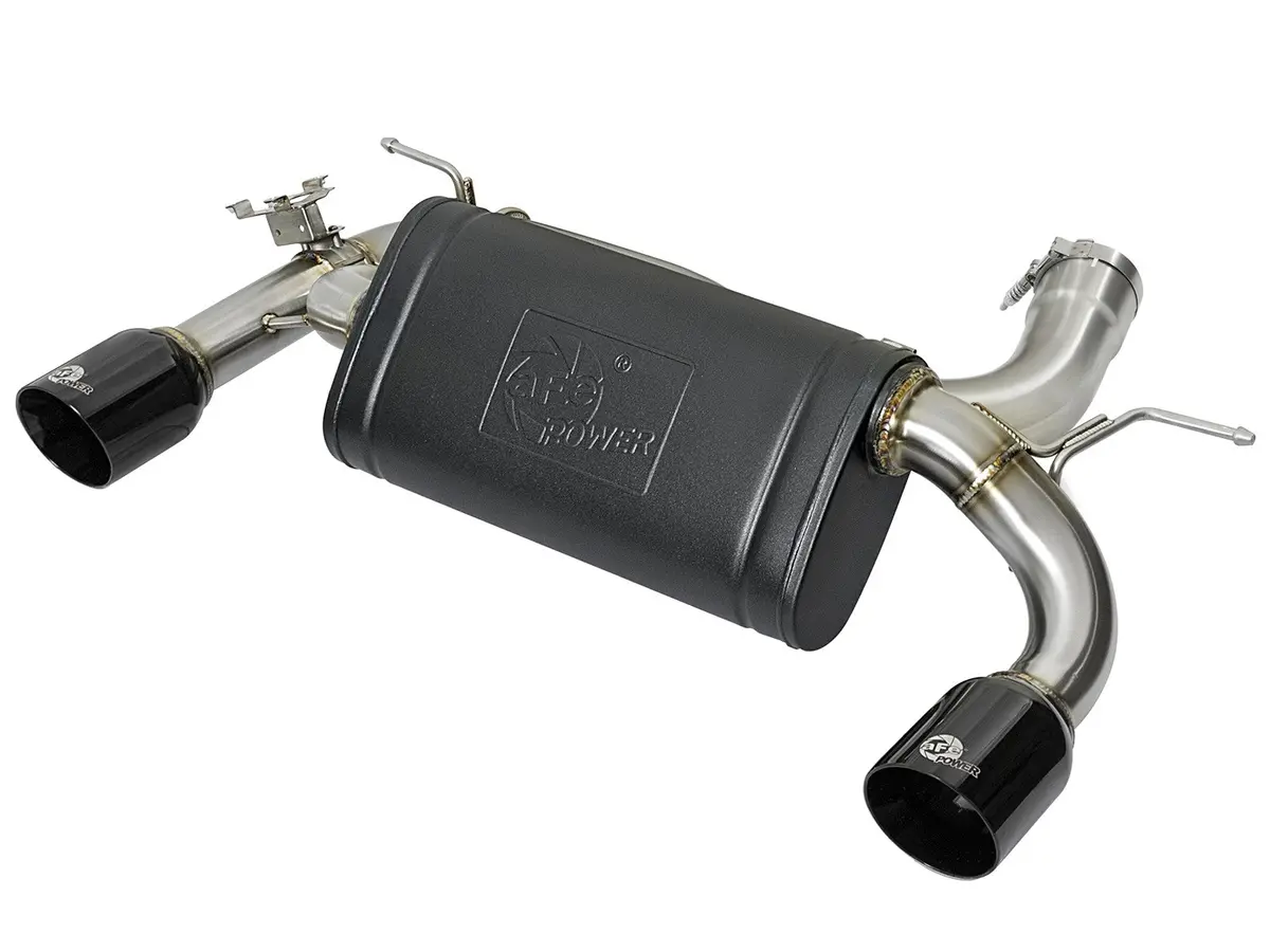 Afe: Mach Force-Xp 3" To 2-1/2" 304 Stainless Steel Axle-Back Exhaust System Bmw 340I (F30) /440I (F32/33) 16-19 L6-3.0L (T) B58 1