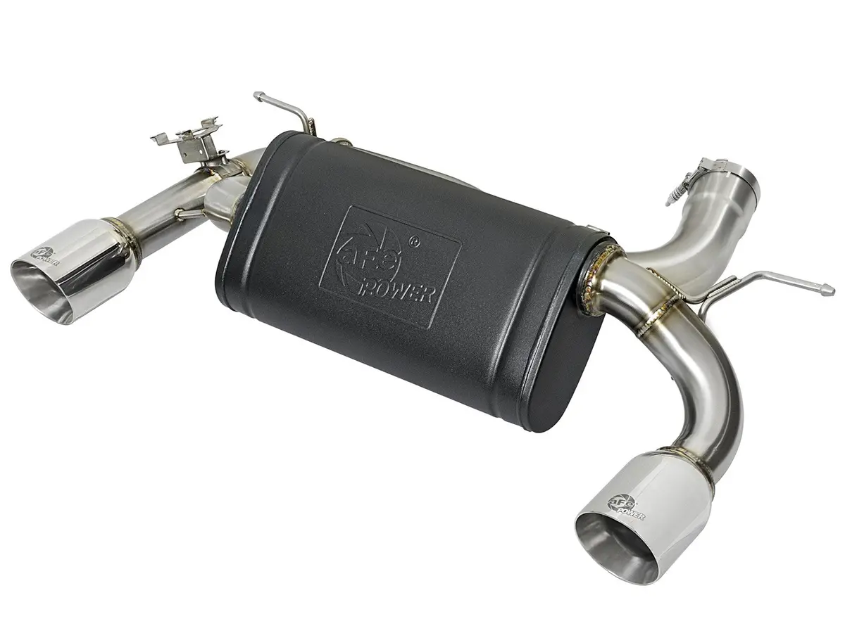 Afe: Mach Force-Xp 3" To 2-1/2" 304 Stainless Steel Axle-Back Exhaust System Bmw 340I (F30) /440I (F32/33) 16-19 L6-3.0L (T) B58 1