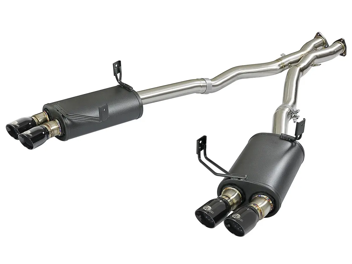 Afe: Mach Force-Xp 2-1/2" 304 Stainless Steel Cat-Back Exhaust System Bmw Z4 M (E85/E86) 05-08 L6-3.2L (S54) 1
