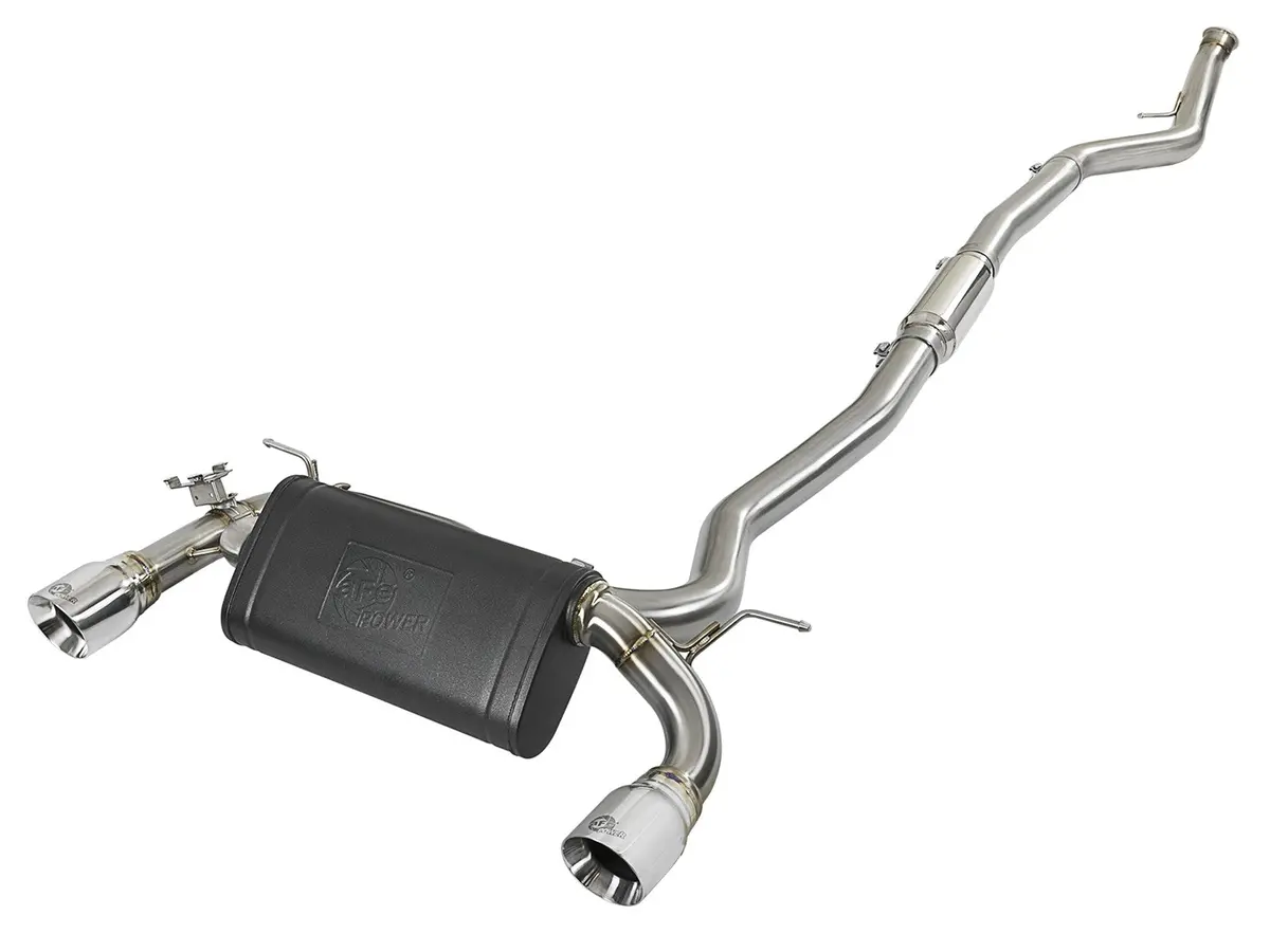 Afe: Mach Force-Xp 3" To 2-1/2" 304 Stainless Steel Cat-Back Exhaust System Bmw 335I (F30) 12-15 / 435I (F32/F33) 14-16 L6-3.0L (T) N55 1