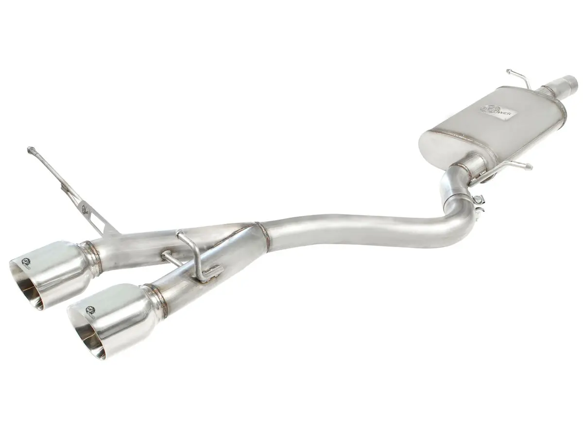 Afe: Mach Force-Xp 2-1/2" 304 Stainless Steel Cat-Back Exhaust System Vw R32 (Mkv) 2008 V6-3.2L 1