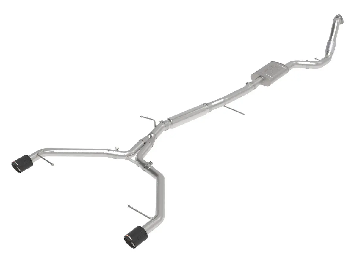 Afe: Mach Force-Xp 3" To 2-1/2" 304 Stainless Steel Cat-Back Exhaust System Audi A4 (B9) 17-19 L4-2.0L (T) 1
