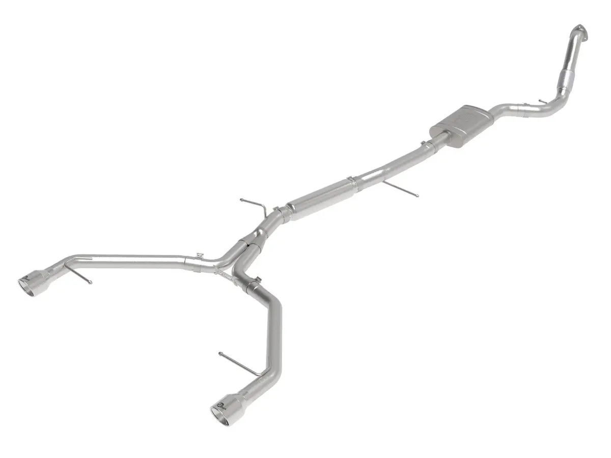 Afe: Mach Force-Xp 3" To 2-1/2" 304 Stainless Steel Cat-Back Exhaust System Audi A4 (B9) 17-19 L4-2.0L (T) 1