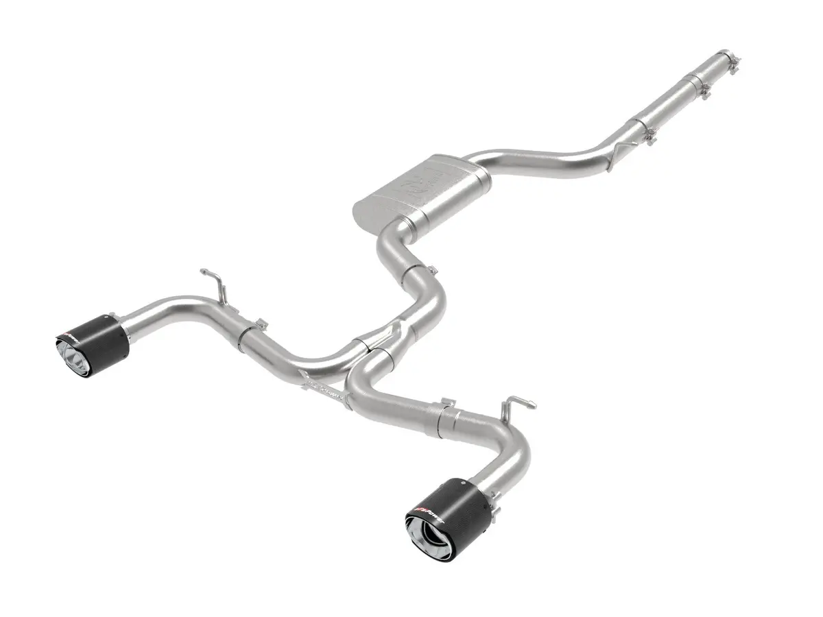 Afe: Mach Force-Xp 3" To 2-1/2" 304 Stainless Steel Cat-Back Exhaust System 18-19 Vw Gti (Mk7.5) L4-2.0L (T) 1