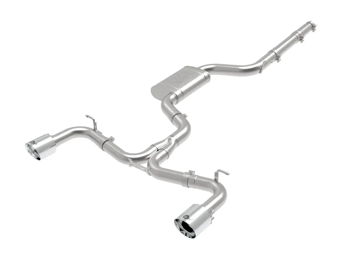 Afe: Mach Force-Xp 3" To 2-1/2" 304 Stainless Steel Cat-Back Exhaust System 18-19 Vw Gti (Mk7.5) L4-2.0L (T) 1